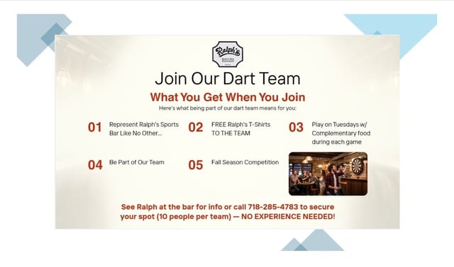 Join Our Dart Team!